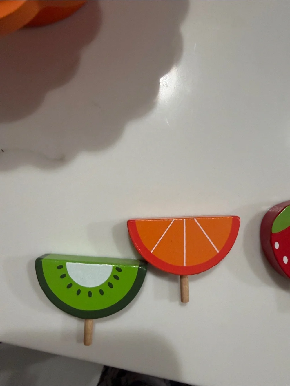 Toy wooden birthday cake - pretend play